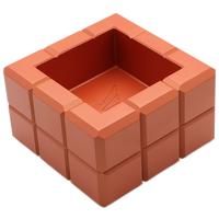 COLIBRI ASHTRAY HERITAGE CUBE - ORANGE