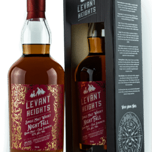 Levant Heights – Nightfall – Dark Malt Single Malt – Cask Strength 700ml 52% Vol