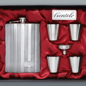 HIP FLASK INCLUDED - LUXURY GIFT - BOX