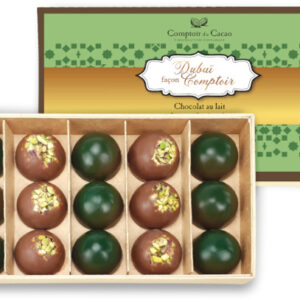 Comptoir du Cacao Emerald Shine of Dubai Gift Box 110g