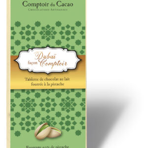 Comptoir du Cacao Dubai Milk Chocolate 100g