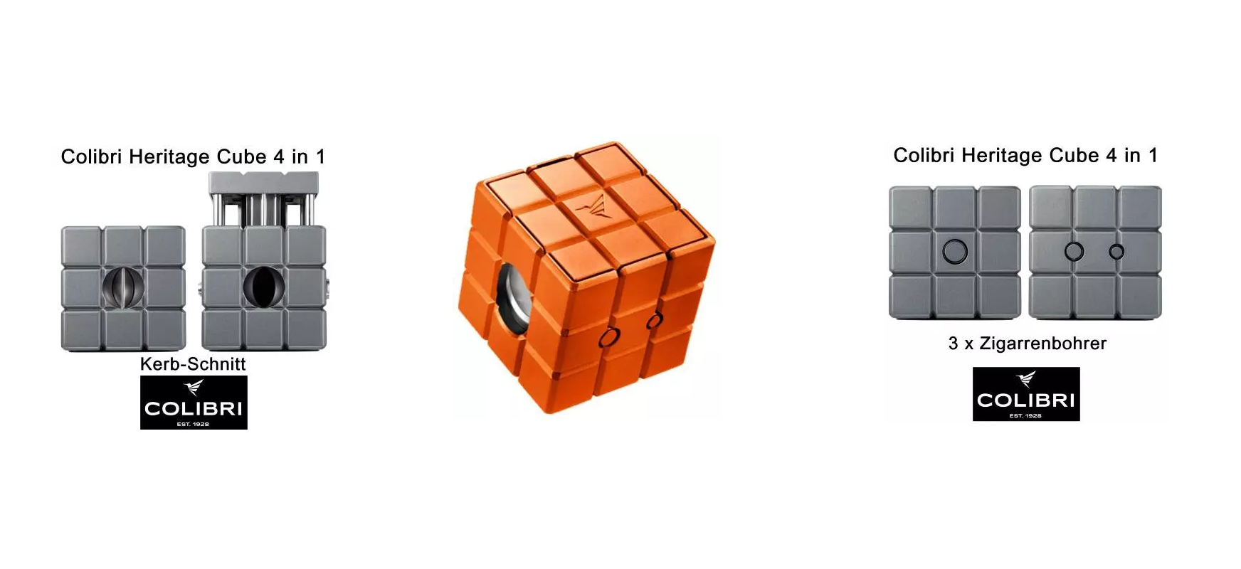 COLIBRI HERITAGE CUBE CUTTER ORANGE