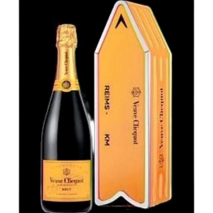 VEUVE CLICQUOT BRUT YELLOW LABEL VAP MAGNETIC ARROW CHAMPAGNE