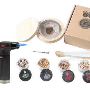 Whisky & Cocktail Smoker Kit with Torch in Box
