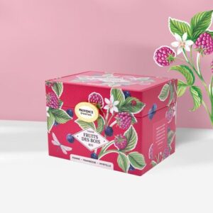 Metal tin of Organic Fruit Herbal Tea* 20 sachets