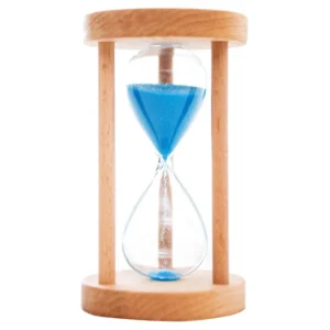 Wooden Glass Sand Timer 3 Min