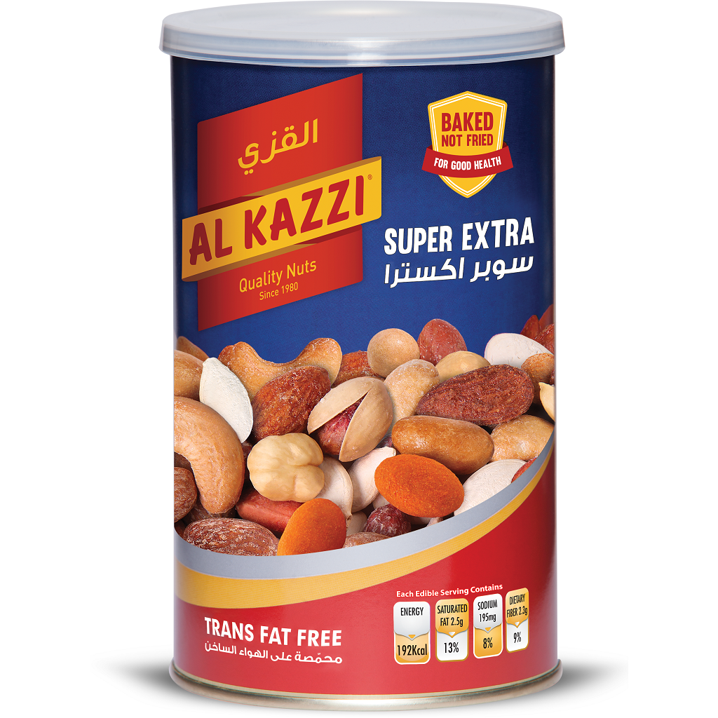 Al Kazzi 'Connoisseur' Super Extra Mixed Nuts Tin (450g)